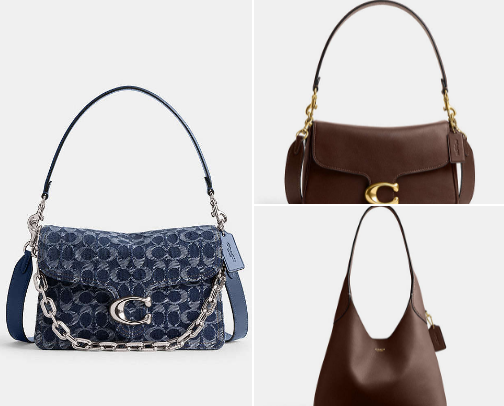 Coach bags cover photo collage