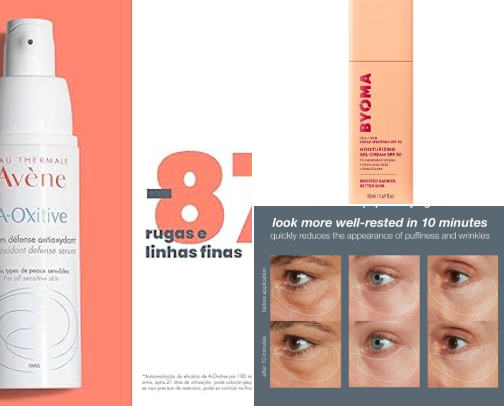 For your skincare cover photo collage