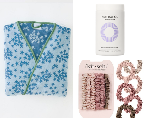 early postpartum essentials cover photo collage