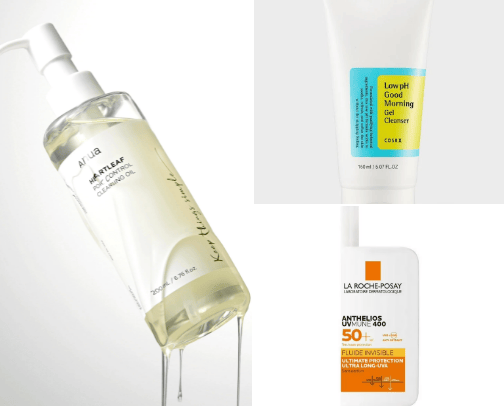 My skincare cover photo collage