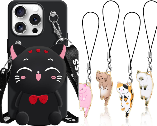 Multifunction Cat Phone Accessories 🐱 cover photo collage