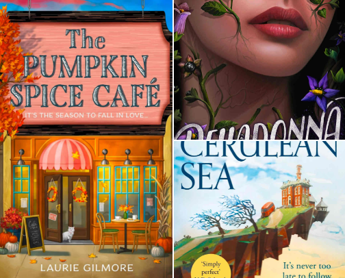 FALL BOOK RECS 💌 cover photo collage