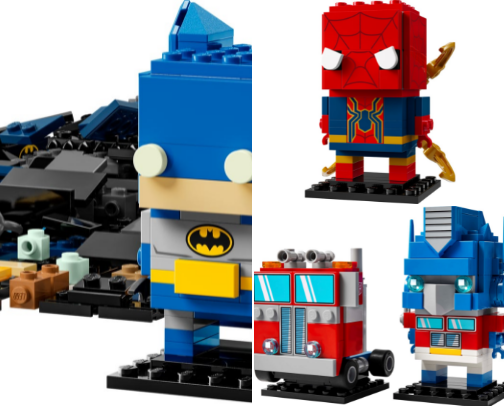Lego Brickheads Collection cover photo collage
