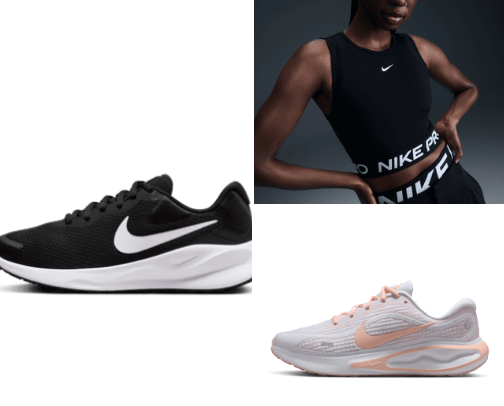 Run in style🏃🏼‍♀️‍➡️💨 cover photo collage