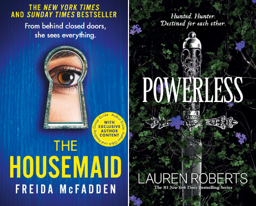 Best Romance, Fantasy & Thriller books cover photo collage