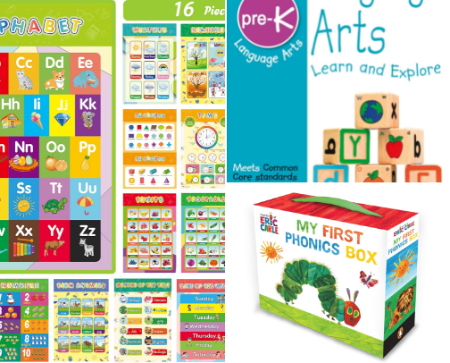 Kindergarten Resources cover photo collage