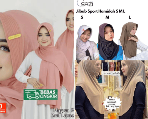 KERUDUNG MUSliM cover photo collage