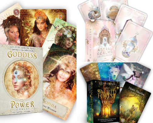 MY ORACLE CARDS COLLECTION cover photo collage
