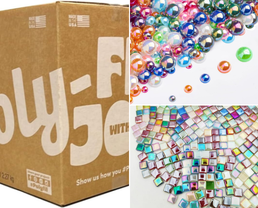 crafting supplies cover photo collage