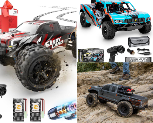 RC Cars & Trucks Starter Kit Essentials: Top Amazon Picks for Central Florida Hobbyists cover photo collage