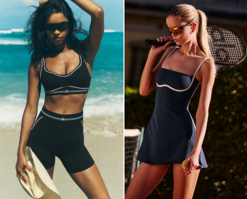 Pilates & Workout Sets/Clothing cover photo collage