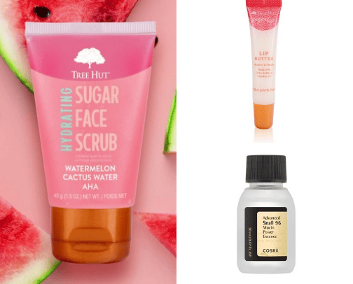Skincare cover photo collage