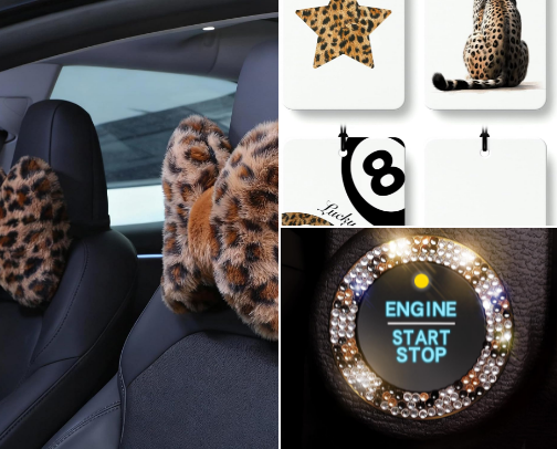 Car Accessories 😍 cover photo collage