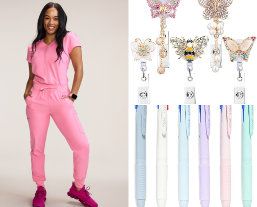Nurse necessities cover photo collage