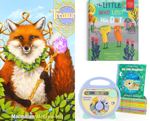 Our favorites Children's bedtime stories cover photo collage