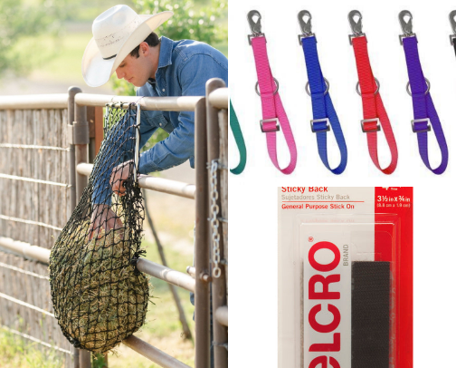 Horse trailer necessities cover photo collage