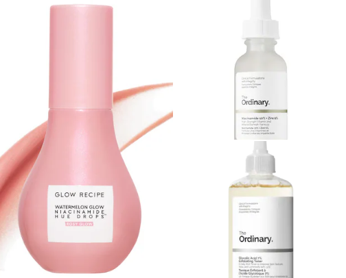 Skincare for acne prone skin cover photo collage