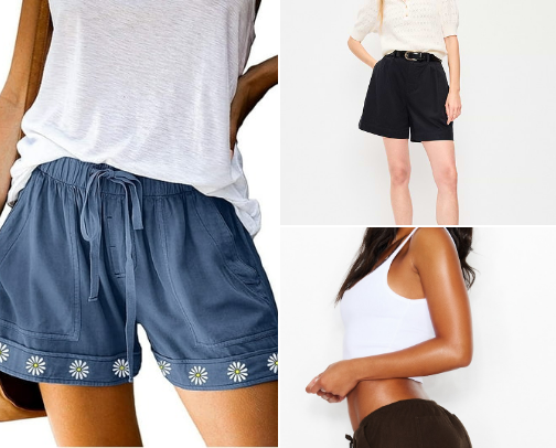 Women’s Summer Essentials: Shorts Edition cover photo collage
