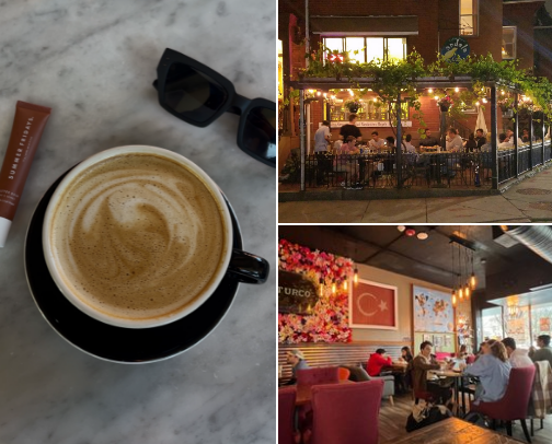 Exploring Boston’s Coffee Shops!!🌆☕️ cover photo collage