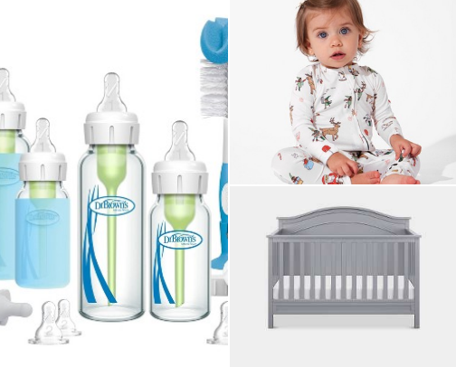 Infant Essentials for First-Time Moms cover photo collage