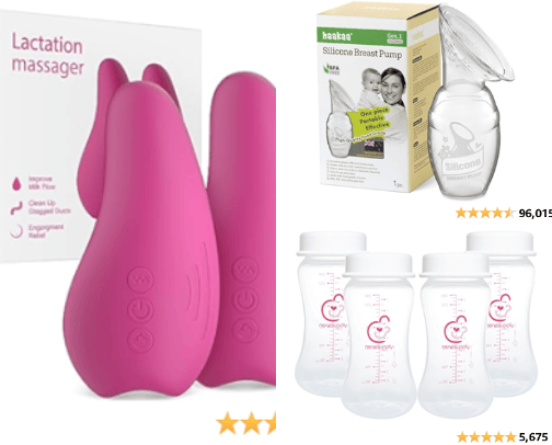 Breast Feeding Essentials cover photo collage