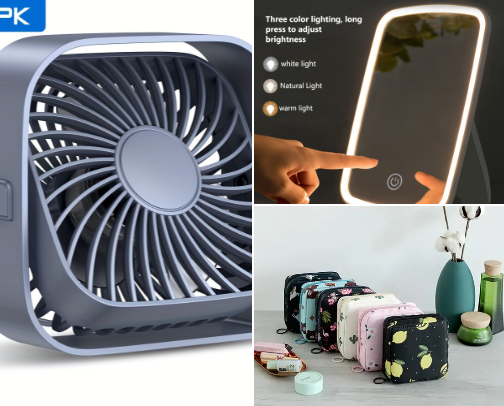 Useful things with Temu cover photo collage