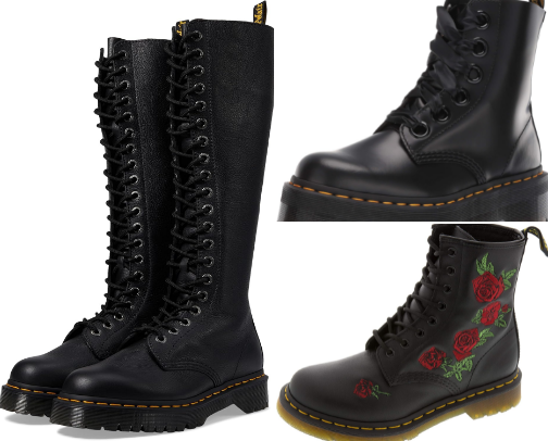 Goth Girl Shoes: Docs & More cover photo collage