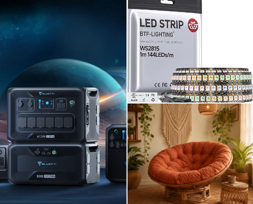 BLUETTI Portable Power Station cover photo collage