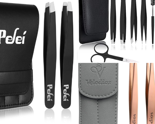 Tweezer Sets That Make Brow and Face Grooming Easier cover photo collage