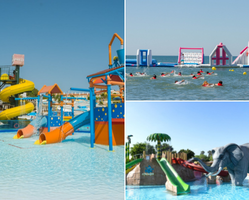 For small and big *Water & fun* cover photo collage