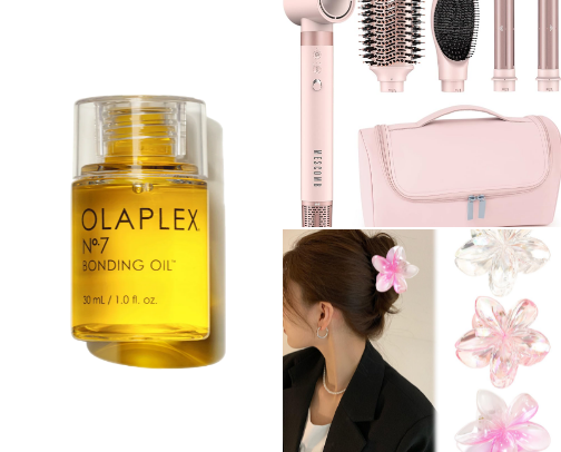 ✨Random fav hair product ✨ cover photo collage