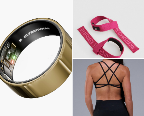 Gym girl essentials cover photo collage