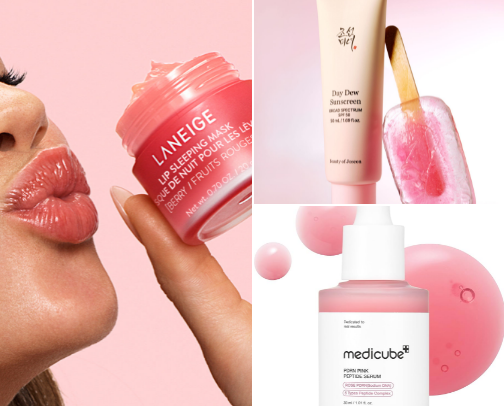 Gentle skincare staples cover photo collage