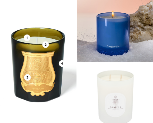 The best bougie Candles cover photo collage