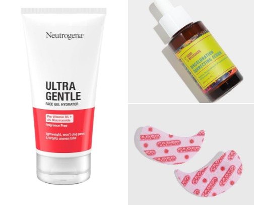 skincare must haves for dry skin ✨ cover photo collage