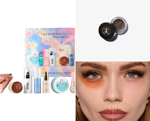 Makeup cover photo collage