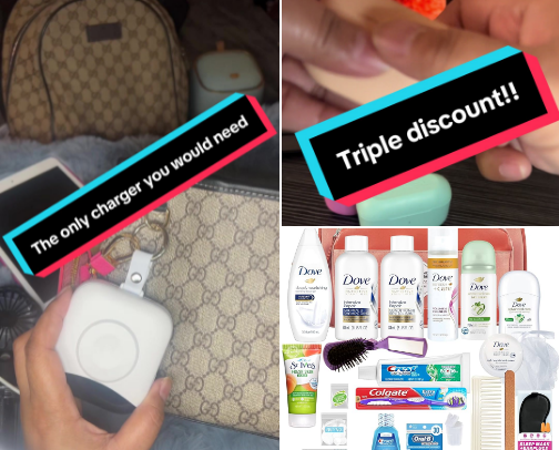 Travel essentials cover photo collage