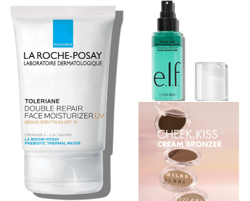 Makeup & skincare must haves 💄 cover photo collage