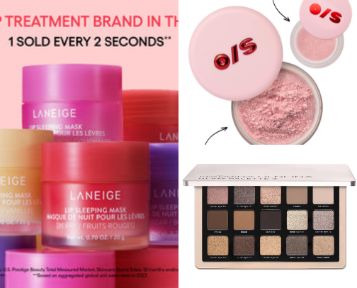 Makeup & Beauty Favorites cover photo collage