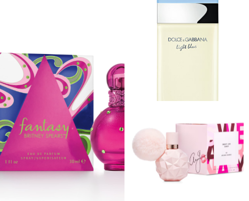 Fragrances/Perfume cover photo collage