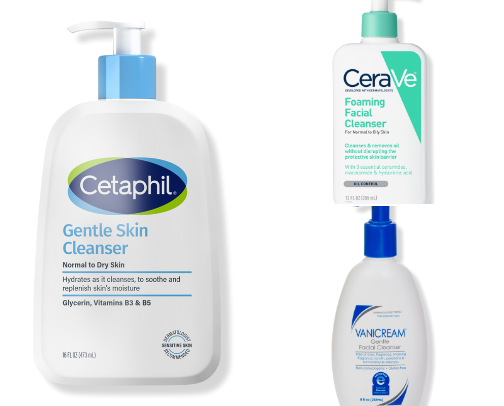 Gentle Skincare Routine for Teens & Pre-Teens (Safe, Simple & Mom-Approved) cover photo collage