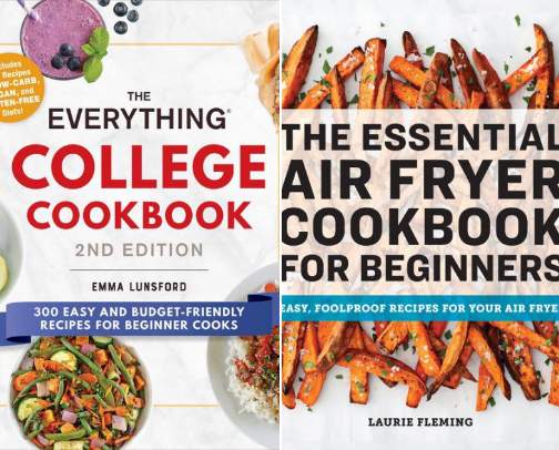 Cookbooks for Beginners: Easy and Quick Meals cover photo collage