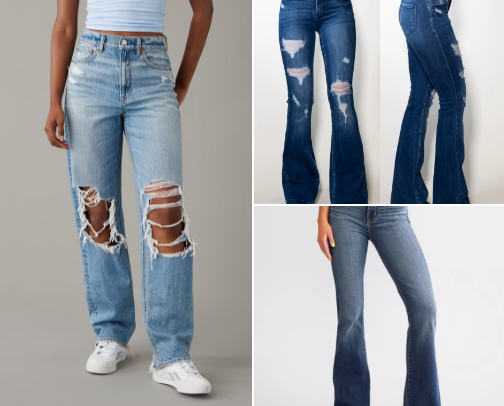 Tall girlie friendly fashion finds cover photo collage
