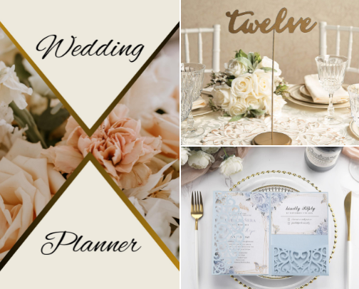 Wedding Planning Finds That Save You Money cover photo collage