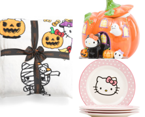 hello kitty finds cover photo collage