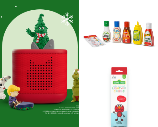 Toddler gift guide! cover photo collage