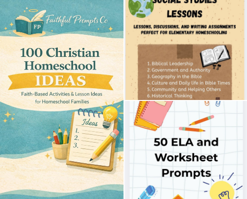 Homeschool Resources cover photo collage