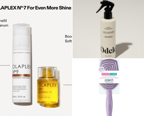 Hair Care Favorites 💎 cover photo collage