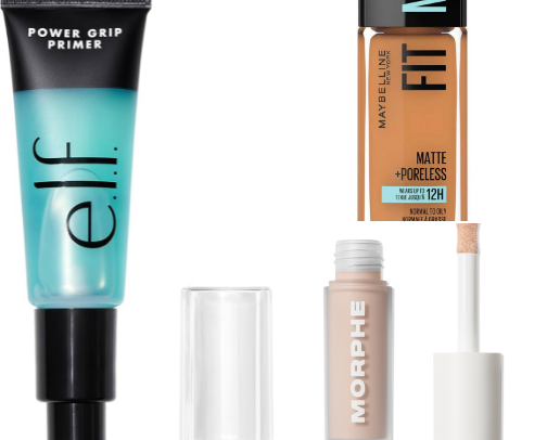 Beginner friendly/ affordable make up cover photo collage