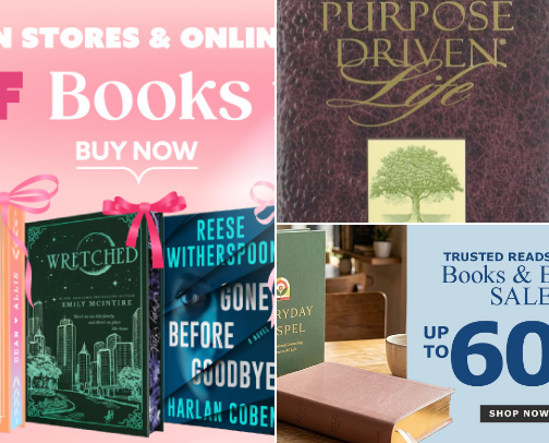 Christian Books That Strengthen Your Faith & Inspire Your Journey cover photo collage